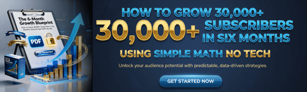 Thirty Thousand subscribers for your list