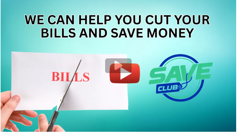 SaveClub helps you cut your bills in half